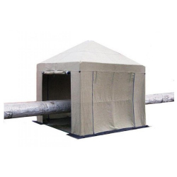 Купить Tent Палатка сварщика 3х3 ( м ) Брезент. Усиленный каркас труба 25мм в Шугарово